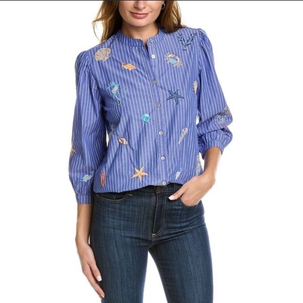 Johnny Was Womens Portia Top